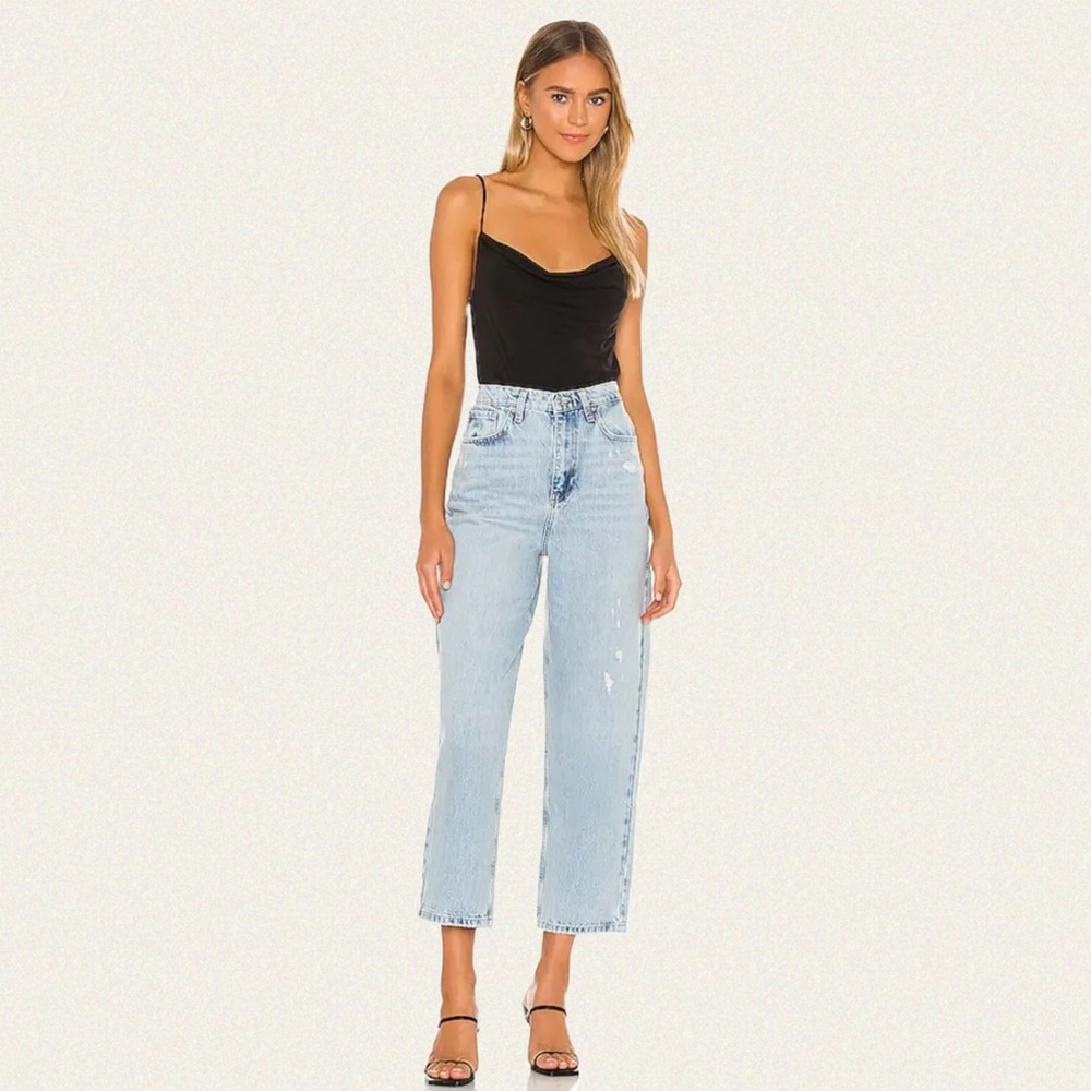 We The Free Light Wash Ankle Crop Jeans